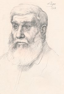 Bir Köylü Başkanı, 1902, 1903 by Alphonse Legros