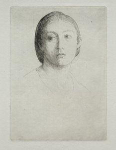 Genç Kız Başkanı. by Alphonse Legros