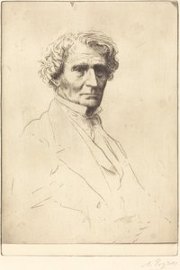Hector Berlioz. by Alphonse Legros