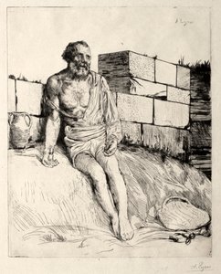 İş (Birinci Plaka) by Alphonse Legros
