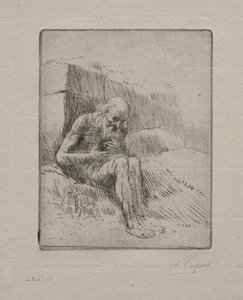 İş 2. Plaka. by Alphonse Legros