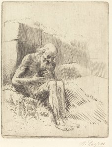 İş, 2. plaka by Alphonse Legros
