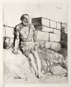 İş İlk Plaka. by Alphonse Legros