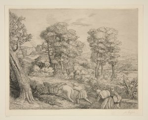 Çiftliğe Dönüş by Alphonse Legros