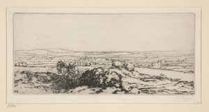 Kum Tepeleri Vadisi by Alphonse Legros
