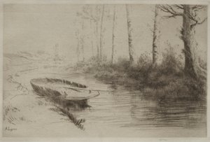Kanal: Sabah Etkisi by Alphonse Legros