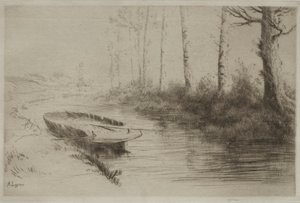Kanal: Sabah Etkisi. by Alphonse Legros