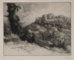 Hayaletlerin Kaleleri by Alphonse Legros