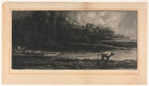 Teknede Manzara by Alphonse Legros