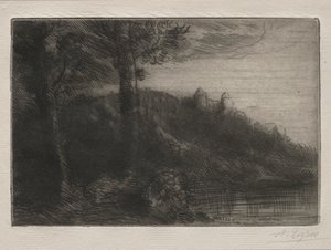 Küçük Köprü by Alphonse Legros