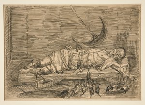Le Puits et le Pendule, No 1 (Çukur ve Sarkaç, No. 1) by Alphonse Legros