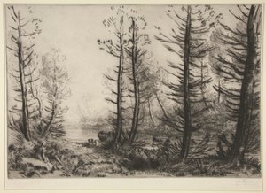 Büyük Kanal by Alphonse Legros