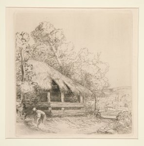 Le petit hangar (Küçük Kulübe) by Alphonse Legros