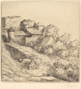Küçük Çim Yakıcı by Alphonse Legros