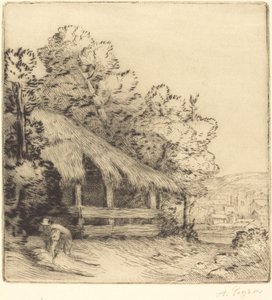 Küçük Barınak (Le petit hangar) by Alphonse Legros
