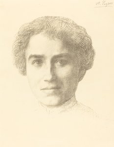 Bayan Simpson. by Alphonse Legros