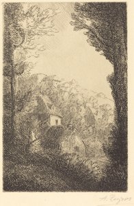 eski şato by Alphonse Legros