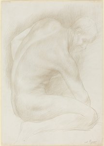Yaşlı adam. by Alphonse Legros