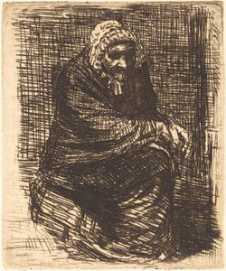 Oturan Yaşlı Kadın Oturan yaşlı kadın. by Alphonse Legros
