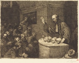 Frenoloji Kursu, 2. plaka Frenoloji Kursu, 1906. by Alphonse Legros