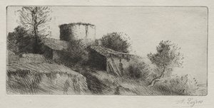 güvercin kulesi by Alphonse Legros
