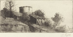 Güvercin Kulesi Güvercin kulesi. by Alphonse Legros