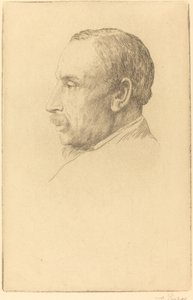 Profesör W. Cawthorne Unwin by Alphonse Legros