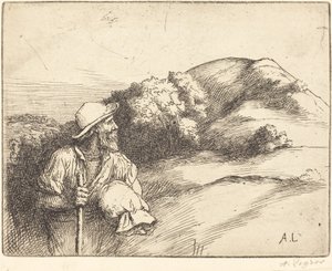 Tarlalardan Dönüş (Le retour des champs) by Alphonse Legros