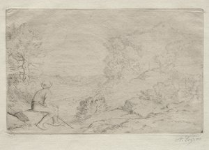 Kayalar. by Alphonse Legros