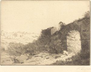 Roma Harabeleri Harabe romaine. by Alphonse Legros