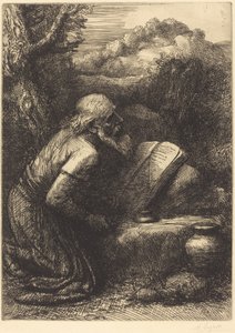 Aziz Jerome, 2. plaka by Alphonse Legros