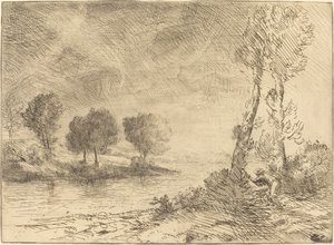 somon balıkçısı by Alphonse Legros