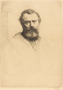 Otoportre, 3. plaka. by Alphonse Legros