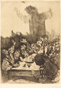 Gölge Ombre. by Alphonse Legros