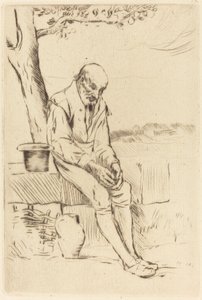 O zamandan beri o zamandan beri. by Alphonse Legros