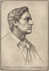 Sir Charles Holroyd. by Alphonse Legros
