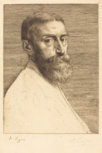 Efendim E.J. Poynter, PRA, 1877. by Alphonse Legros