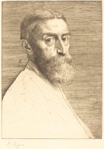 Sir Edward John Poynter, 1877. by Alphonse Legros