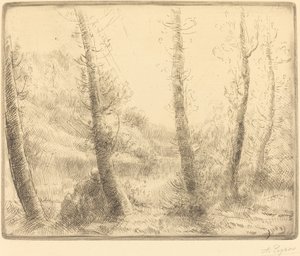 Küçük Göl Küçük göl. by Alphonse Legros