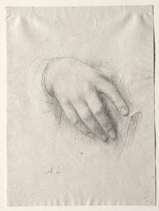 Eller Çalışması. by Alphonse Legros