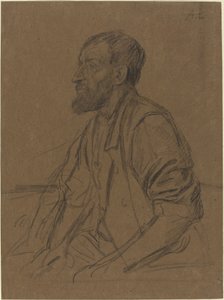Bir İşçinin Çalışması by Alphonse Legros