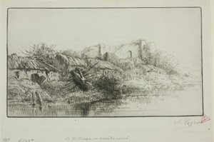 Terkedilmiş Köy by Alphonse Legros