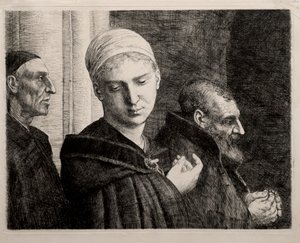 vaftiz by Alphonse Legros