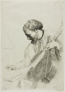 kontrbas çalar by Alphonse Legros
