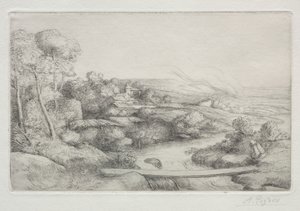 Yaya Köprüsü (La Passerelle) by Alphonse Legros