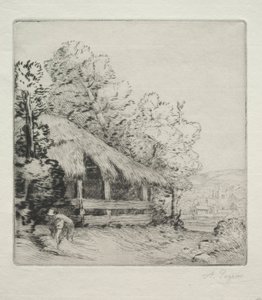 Küçük Kulübe Le Petit Hangar. by Alphonse Legros