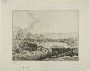 Çayır Kapısı by Alphonse Legros