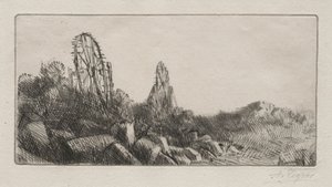 Montrouge Eski Taş Ocakları. by Alphonse Legros