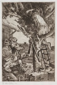 Armut Hırsızı, No. 1, c. 1890. by Alphonse Legros