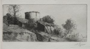 güvercin kulesi by Alphonse Legros